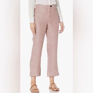 Mara Hoffman Arlene Stripe Linen Pants Size‎ 0